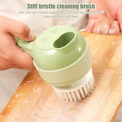 Portable Electric Food Chopper & Vegetable Cutter – USB Rechargeable Kitchen Helper