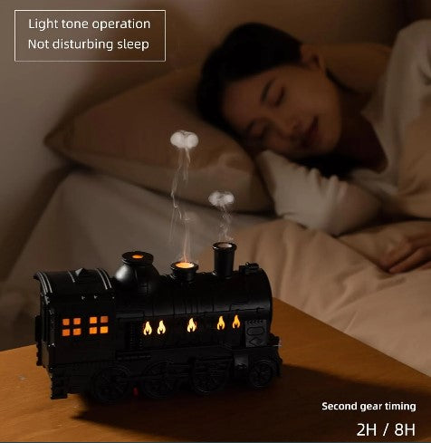 Special Train Edition Humidifier – USB Air Humidifier & Aroma Diffuser with LED Night Light