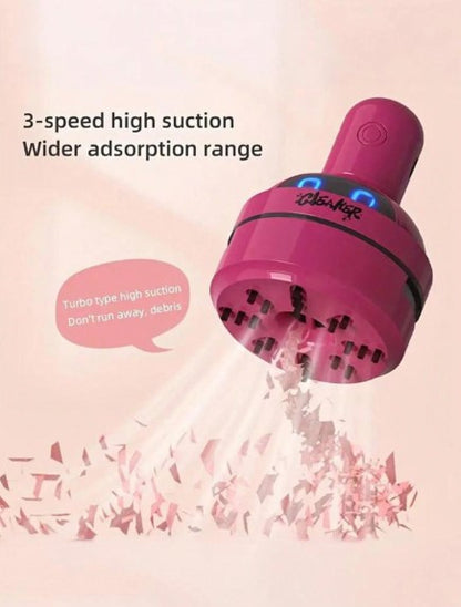 Rechargeable Mini Desk Vacuum Cleaner – Portable USB Electric Dust Cleaner for Keyboard, Office Desk & Home