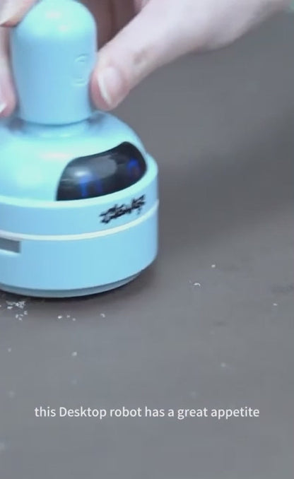Rechargeable Mini Desk Vacuum Cleaner – Portable USB Electric Dust Cleaner for Keyboard, Office Desk & Home